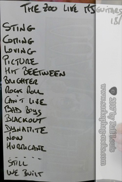 Setlist-The-Zoo-18-03-2017-M�nchen-HP