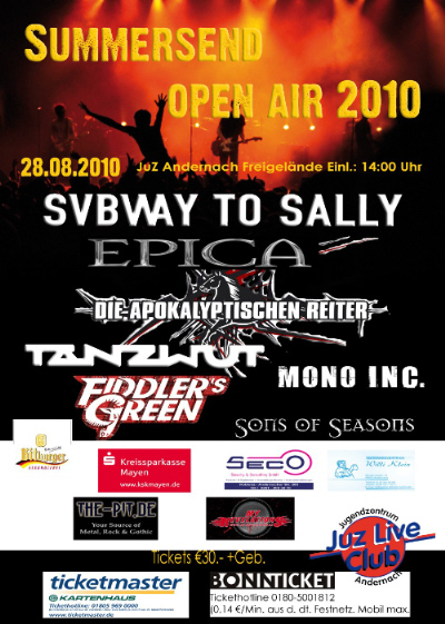 Summers End Open Air 2010 HP